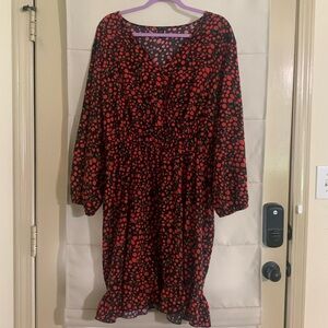 🍁 BOGO 2/6$ sale! SHEIN Cherry Print Dress 5x